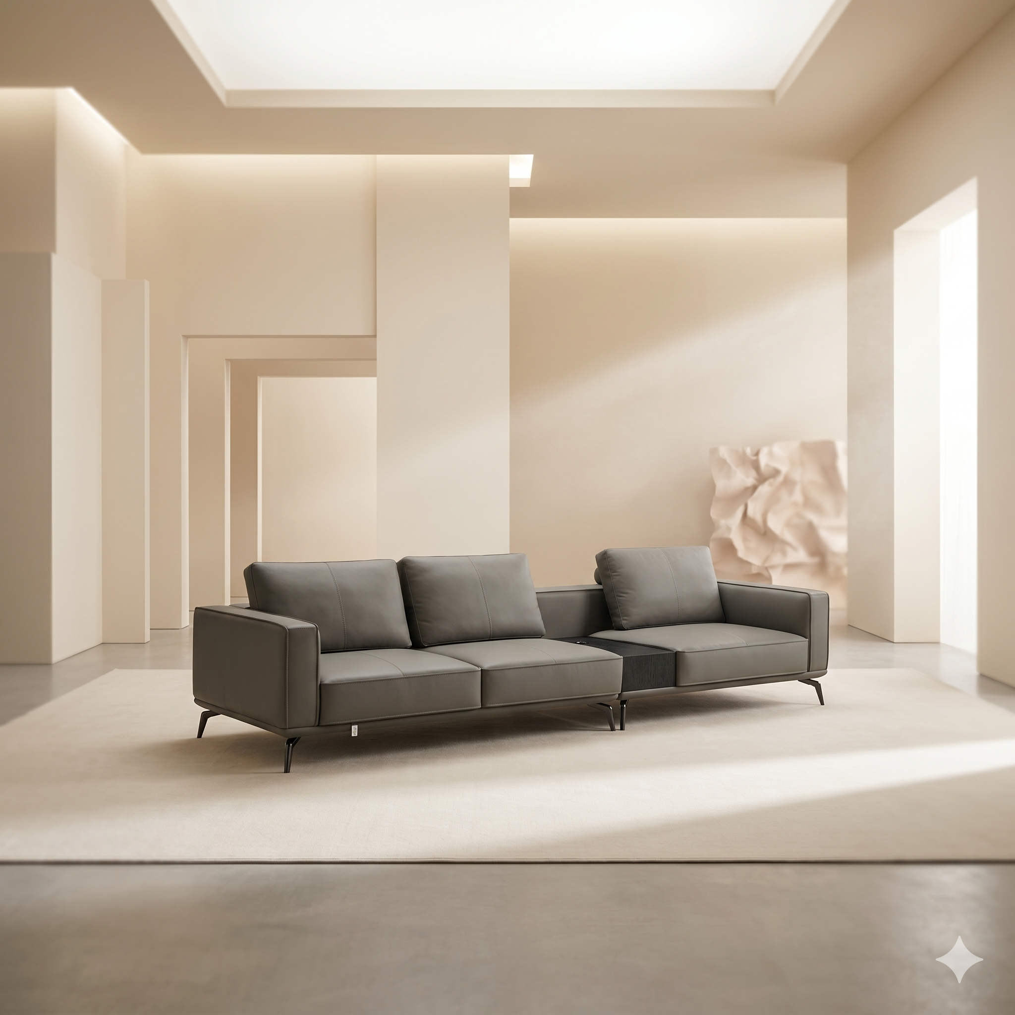 Firenze Corner — Florentine corner — the room's focal point.