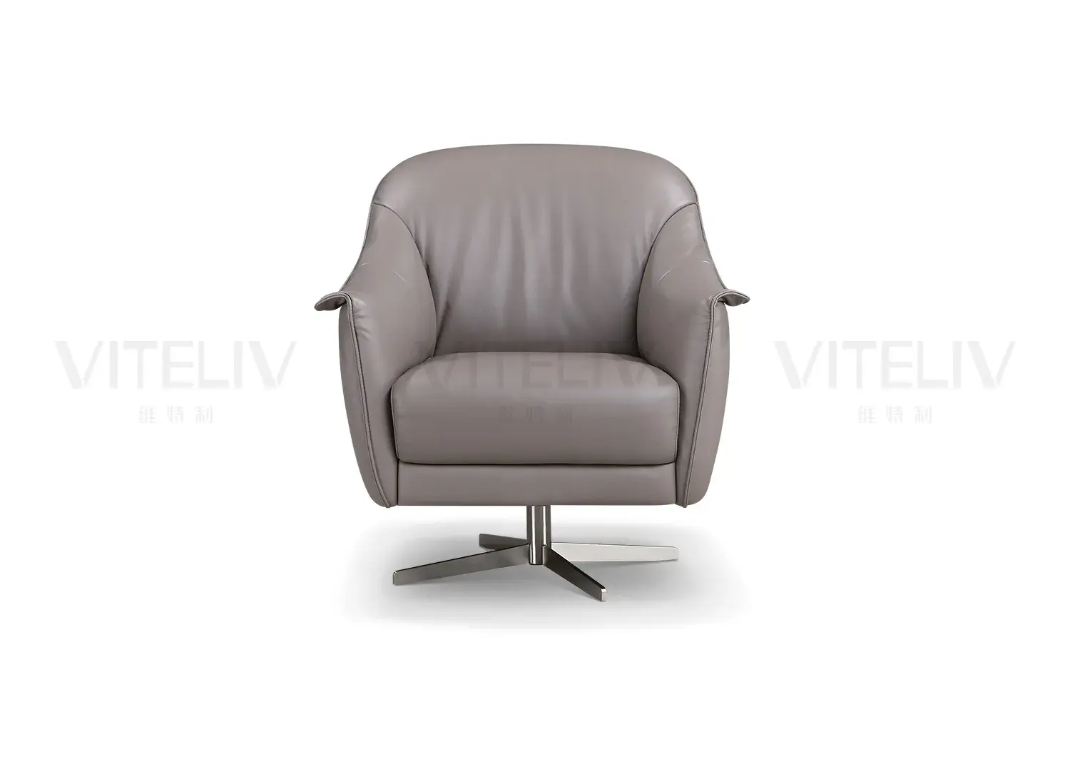 Ala — Wing-form Italian armchair. thumbnail 2