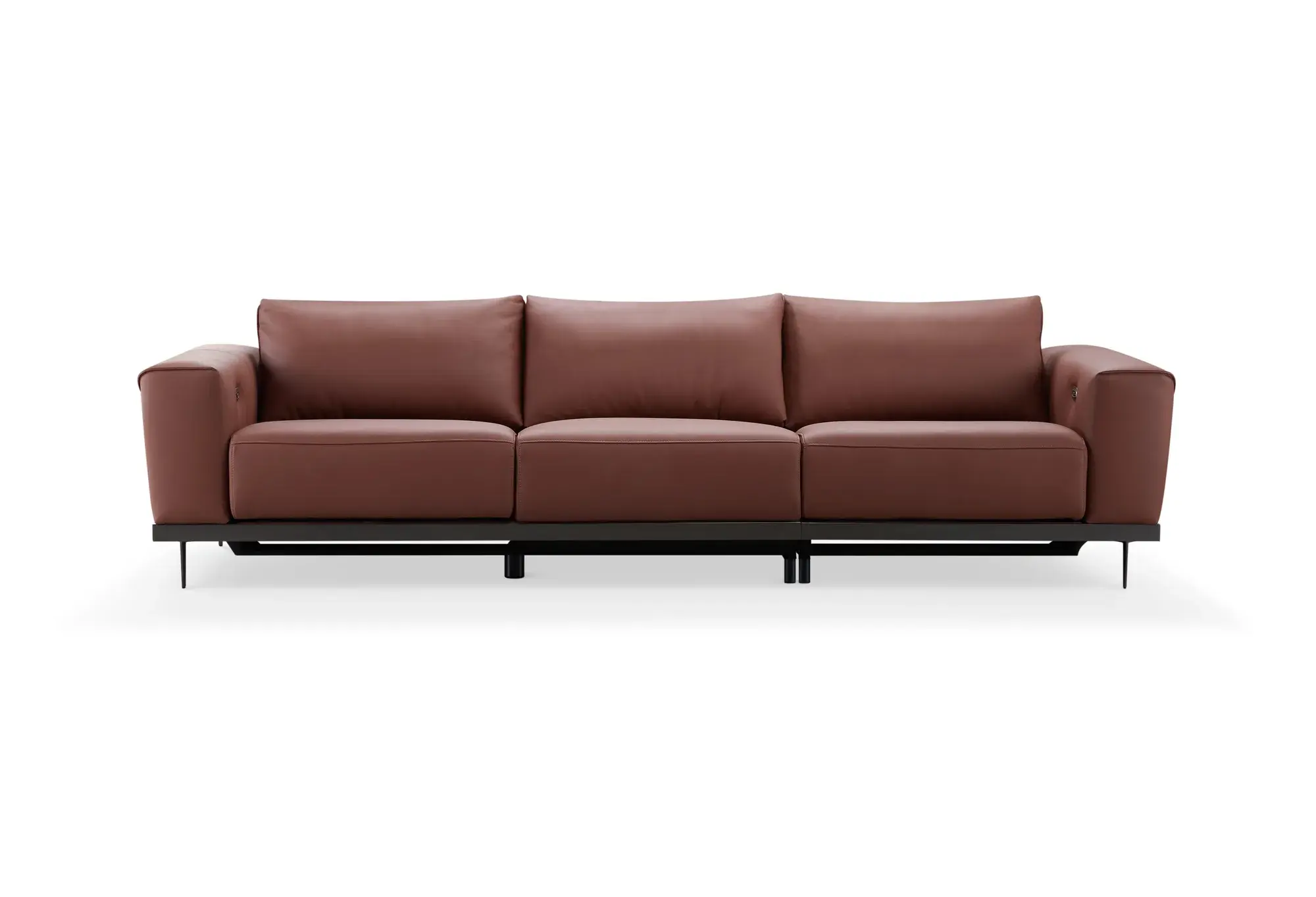 AW2310-D Leather Recliner Sofa — Dimensions