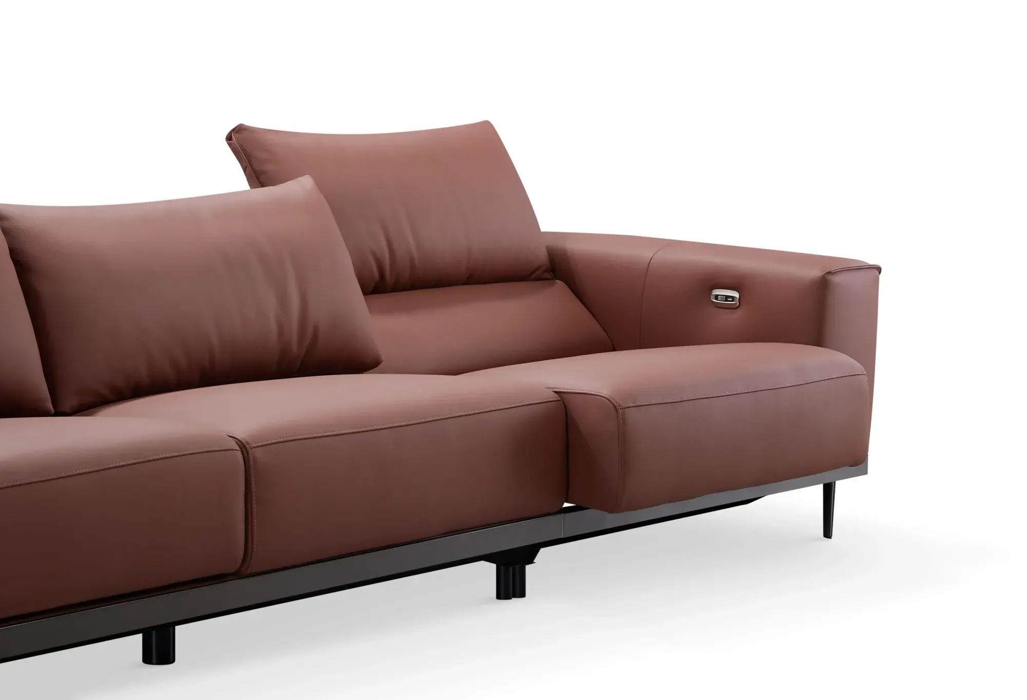 AW2310-D Leather Recliner Sofa — Construction