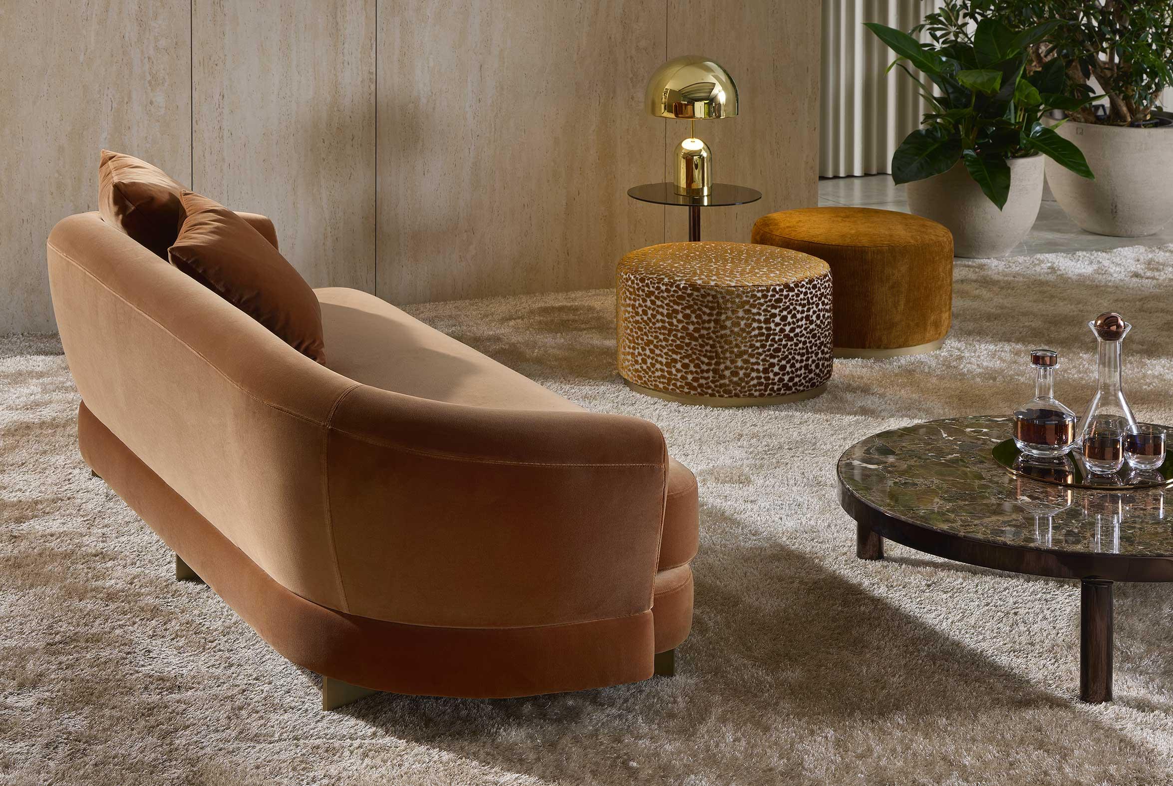 Crescente Sofa — detail view
