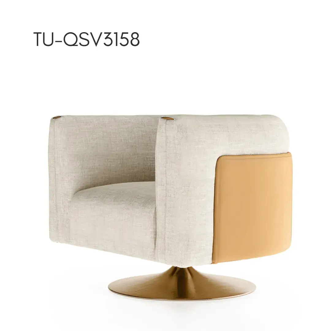 Luxury Accent Chair — Luxury fabric accent. thumbnail 3