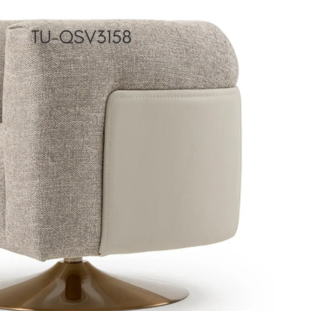Luxury Accent Chair — Luxury fabric accent. thumbnail 5