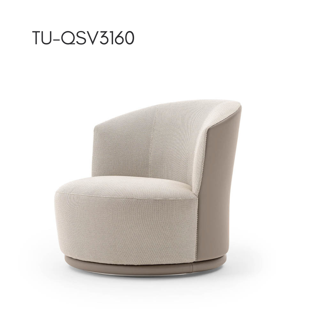 Seta Swivel Chair — detail view