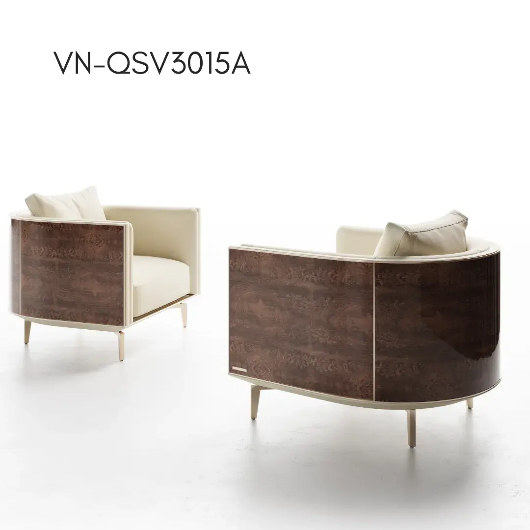 Designer Accent Chair — Italian-designed accent silhouette. thumbnail 3
