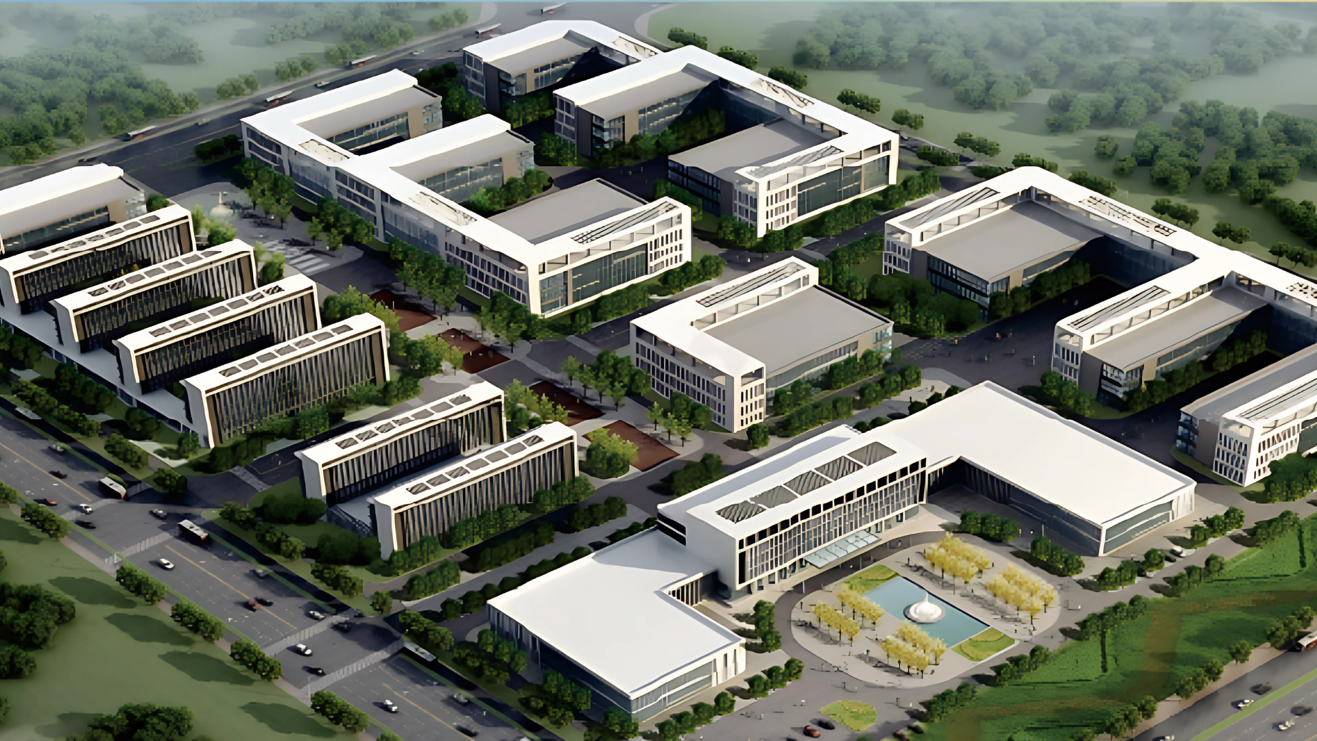 We Story manufacturing campus aerial view — one of four production facilities in China