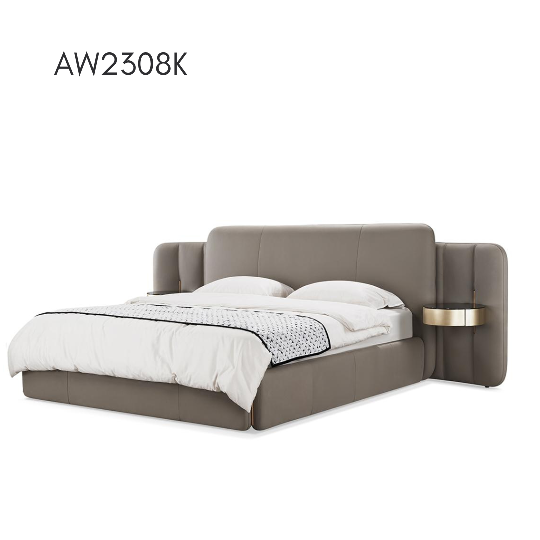 AW2308K Fabric Bed — lifestyle