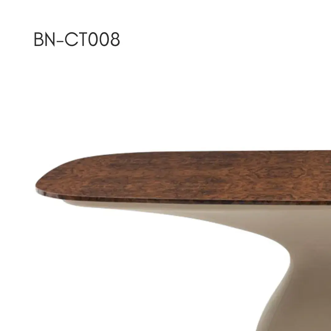 BN-CT008 Wooden Dining Table — detail view