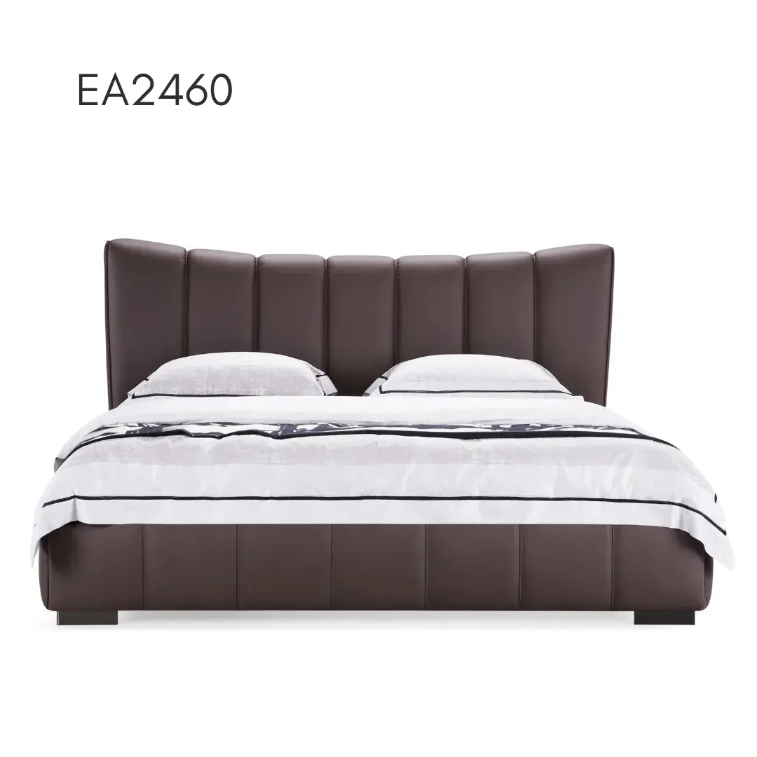 EA2460 Leather Bed — detail view