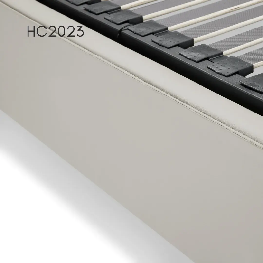 HC2023 Leather Bed — detail view
