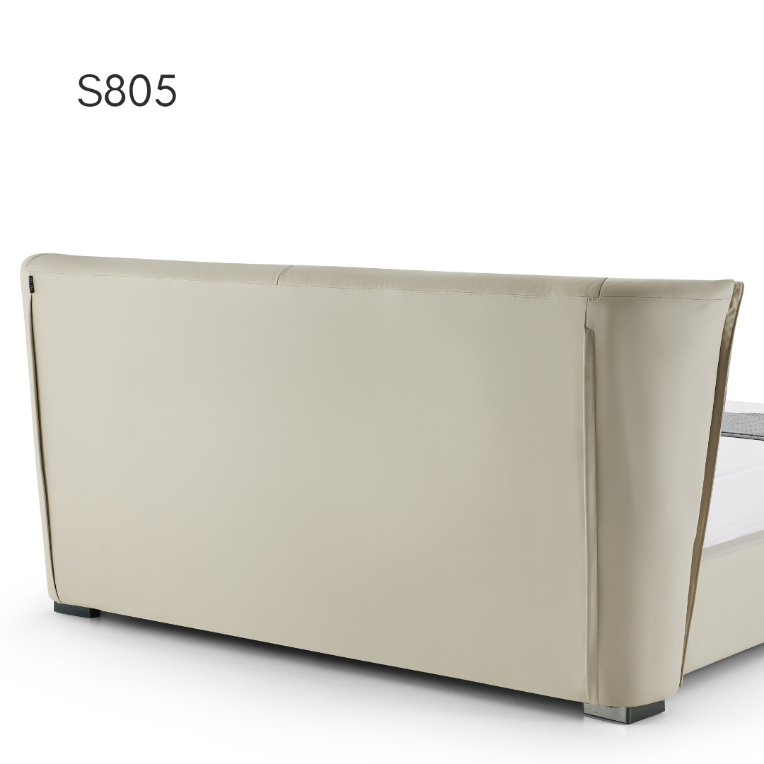 S805 Fabric Bed — lifestyle