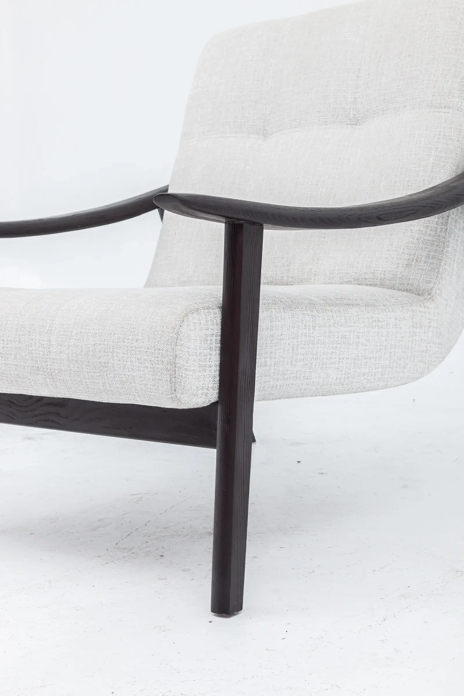 SAR02 Fabric Armchair — detail view