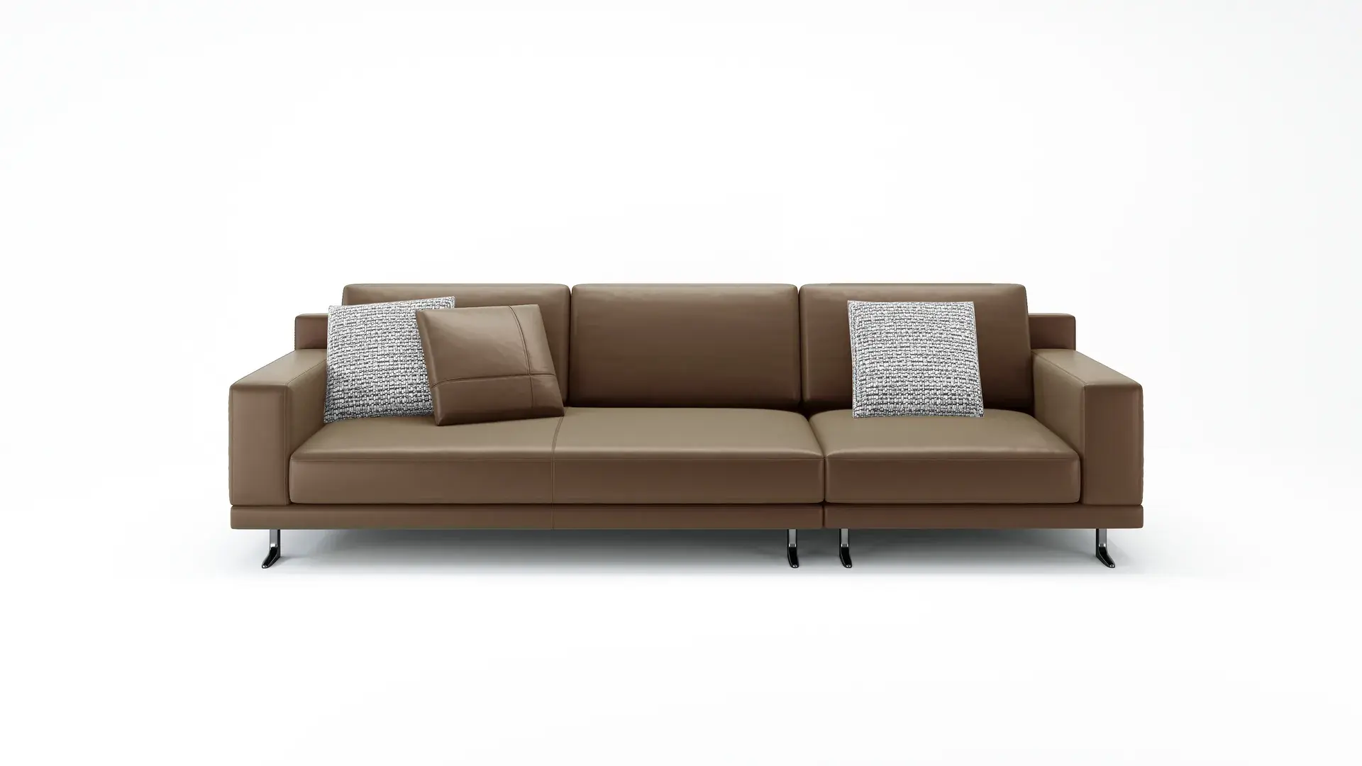 WJ2823 Leather Sofa — lifestyle