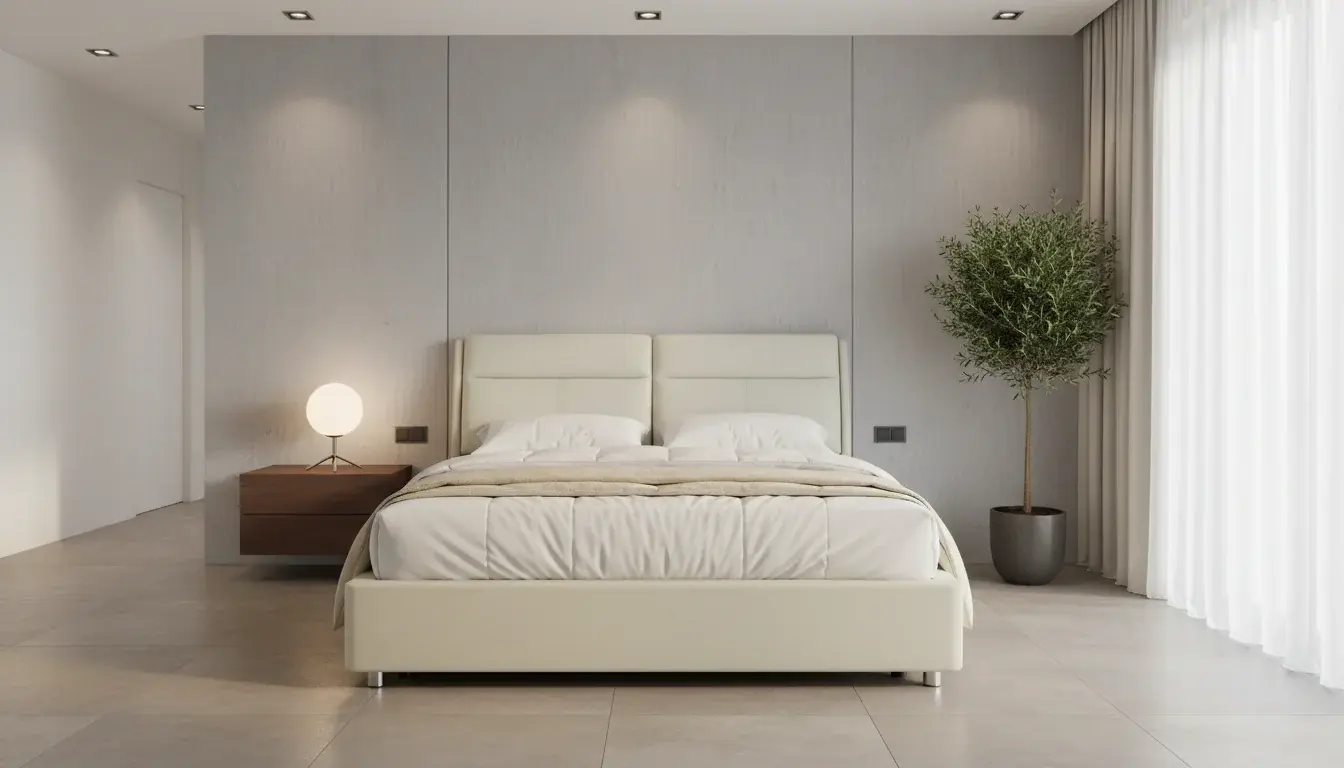 ZC1001-E Fabric Bed — lifestyle