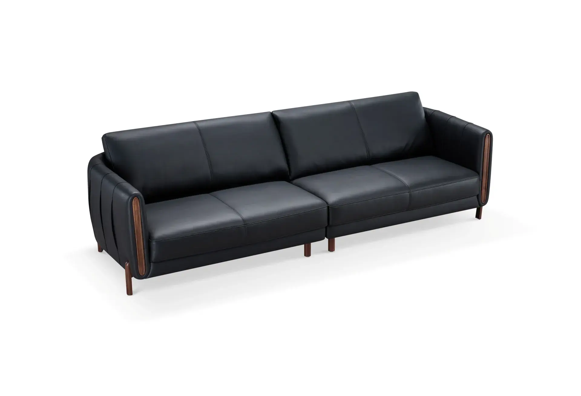 ZY3119Q Leather Sofa — lifestyle