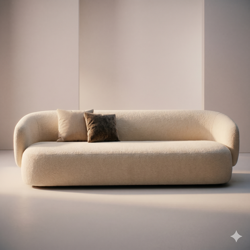 Organic Boucle — Soft in form, uncompromising in craft.