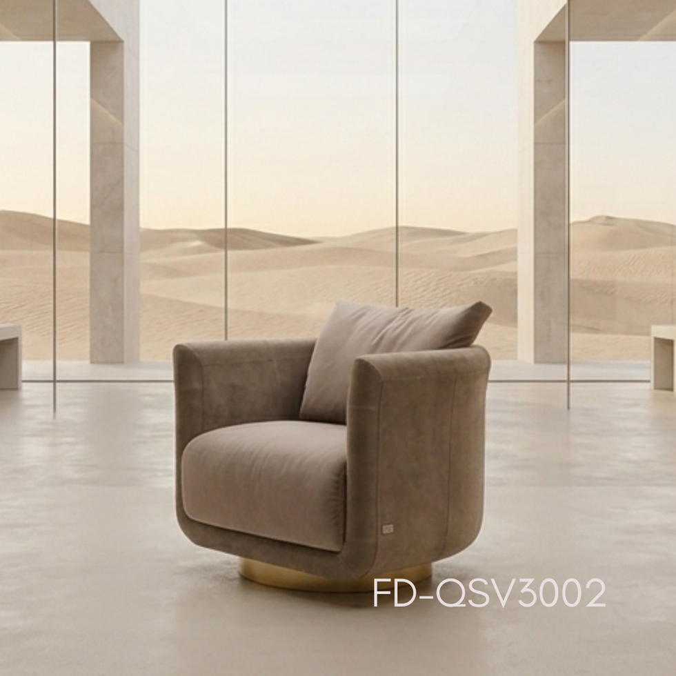 Premium Accent Armchair — Italian armchair for the modern Indian living room.